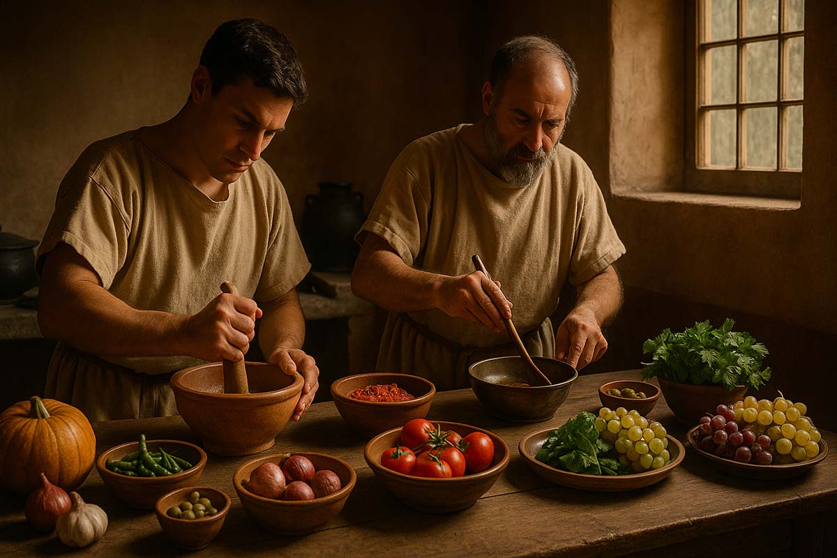 Roman Cooking Utensils and Food Culture