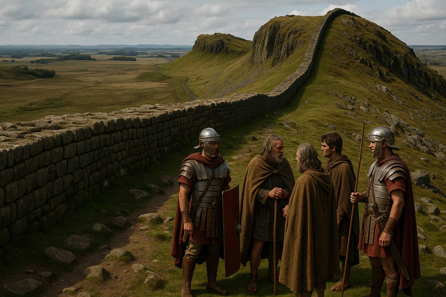 The Relationship Between Romans and Native Tribes