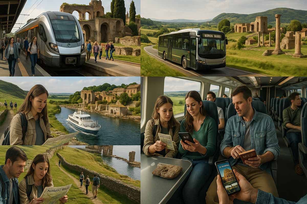 How to Use Public Transport to Visit Roman Sites